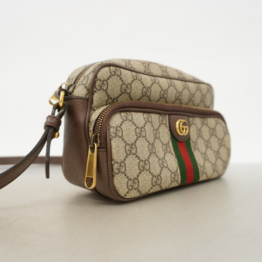 Gucci Ophidia Shoulder Bag 723312 Brown Women's - Picture 2 of 9